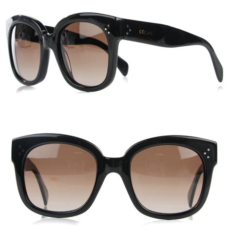 celine sunglasses cl 41805 s|CELINE New Audrey Sunglasses CL 41805/S Black.